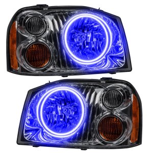 Nissan Frontier Headlight Assembly - ORACLE Lighting - SMD Dual Halo ColorSHIFT - `01-`04